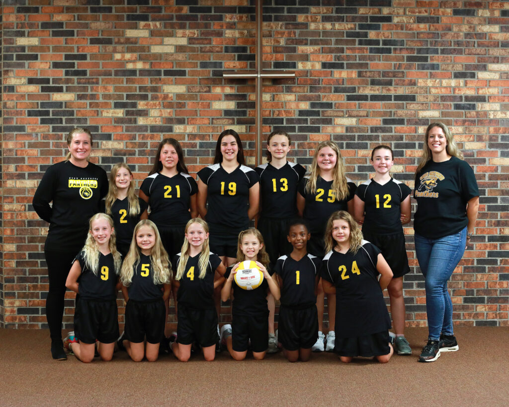 Girls Volleyball Team Photo